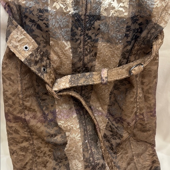 Burberry Brown and Black Lace Bustier dress - Picture 2 of 16